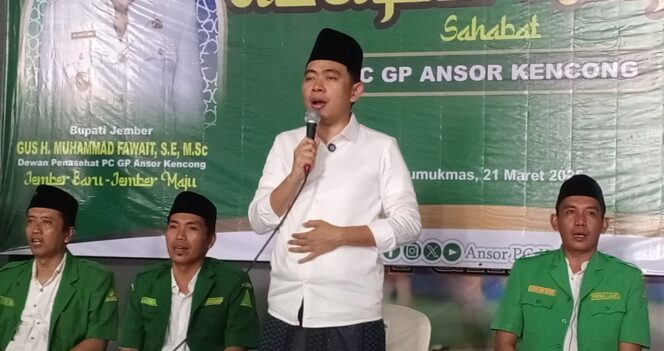 
					Gus Fawaid Menyapa Ansor Cabang Kencong, Paparkan Program 17 Hari Kerja