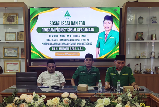 
					Tindak Lanjuti PKN XI, GP Ansor Kencong Fokus Garap Moderasi Beragama di Jember